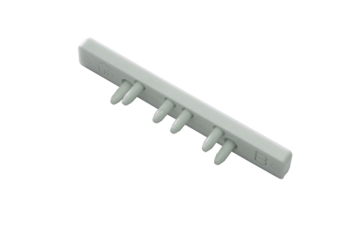 Endstück für Vorhangschienen in Weiß GZG1042 Gardinenschienen-Zubehör GARDINIA Endstück für Aluminium-Vorhangschiene - 2-läufig - 2 Stck. - Weiß