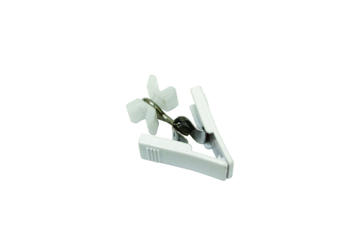 X-Drehgleiter für Vorhangschiene bzw. Gardinenstange mit Innenlauf GZG1182 Röllchen, Klammern,... GARDINIA X-Gleiter mit Klammer für Aluminium-Vorhangschiene/-Stange mit Innenlauf - 20 Stück - Weiß