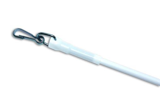 Schleuderstab zum einfachen Öffnen und Schließen von Gardinen und Vorhängen GZG1216 sonstiges Gardinenzubehör GARDINIA Metall-Schleuderstab - 125 cm - Weiß