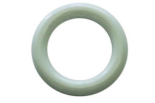 GZG1225 Röllchen, Klammern,... GARDINIA Kunststoff-Ringe für Vorhangschiene - 11 x 16 mm - Weiß