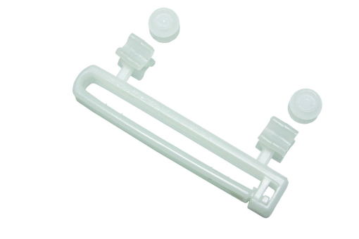 Schlaufengleiter aus Kunststoff zur Dekoration von Schlaufenvorhängen GZG1227 Röllchen, Klammern,... GARDINIA Schlaufengleiter - 5 cm - für Aluminium-Vorhangschiene - 10 Stück - Weiß
