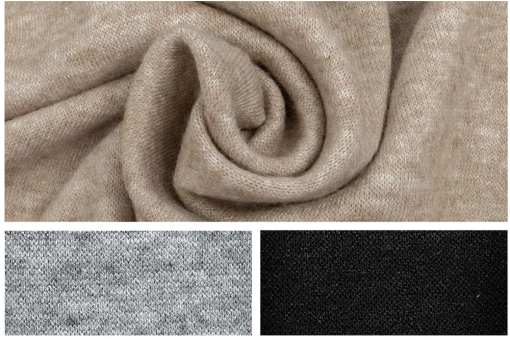 Fast wie Angora! Super soft und schön schwer - dieser Stoff hält warm! Angora Sweatshirt Stoff S4 Strickstoffe Cosy Sweat - Angora-TouchSweatstoff in verschiedenen Farben
