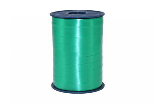 Ba222440 Grn Z1 Dekorationsband Ringelband Curly - matt - 10 mm, 250 m Rolle Grün