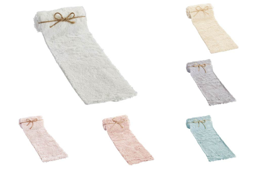 Kuschelweiches Band aus Plüschfell Ba302 Farbtafel Plueschfellband S4y Tisch-Läufer/-Folie/-Bänder Plüschfellband - 4 cm x 2 m4 cm breites Plüschfellband