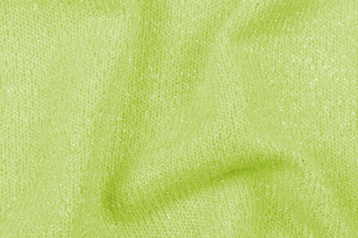 Leichter Strickstoff mit dezentem Glitzer - super toll zum Kombinieren Bk5757 Hellgruen(1) Glanzstoffe Glitzer-Strickstoff - Uni