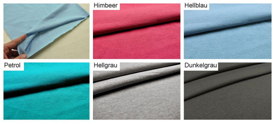 Elastische Schlauchware, ideal für eng anliegende Kleider und Röcke sowie Bündchen Bk5780 Buendchen S4y Elastikstoffe Strickbündchen - Uni Melange