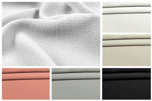 Elastischer Chiffon mit Kräusel-Optik - ein pflegeleichter Stoff mit angenehmem Tragegefühl Bk5826 Crepe Chiffon S4y Chiffon Crêpe-Chiffon - UniChiffon mit Kräuselstruktur