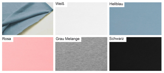 Schweres, hochelastisches Strickbündchen für die verschiedensten Einsatzbereiche Bk6151 Farbtafel Strickbuendchen S4 Bündchen Strickbündchen Superstretch - UniHochwertiges Strickbündchen in schönen Farben