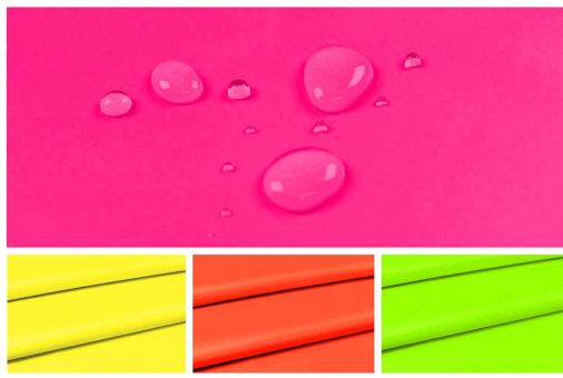 Superleichter Segeltuch-Stoff für den Outdoor-Bereich in Signalfarben Bk6251 Farbtafel Neon S4y Neu(3) Outdoor Segeltuch Leichtgewicht Neon - wasserabweisend