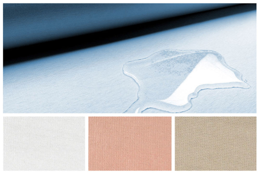 Wasser- und schmutzabweisend, einfach abwischbar und bei 60 Grad waschbar - beschichteter Stretch-Stoff für Hygienebereiche! Bk6627 Farbtafel Jersey Wasserabweisend Medizinischer Bereich Jersey wasserabweisendWasserabweisender Jerseystoff in verschiedenen Farben