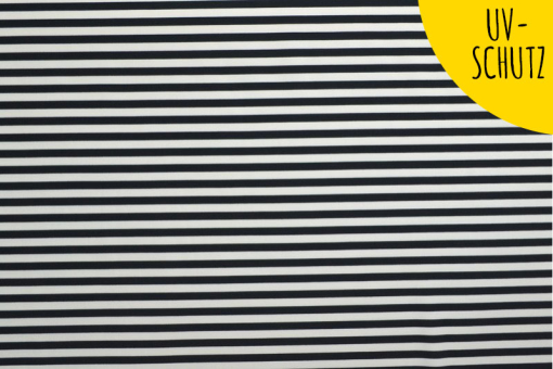 Gestreifter Lycra-Stoff, hochelastisch, schnell trocknend, mit UV-Schutz! Bk7334 Badeanzugstoff Streifen Badeanzugstoffe / Lycra Badeanzugstoff - StreifenBadeanzugstoff mit Streifen-Muster
