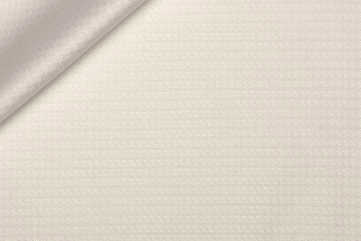 Durchgewebtes Karomuster in einem edlen Mix aus Viskose und Acetat - Premium-Taft der Extraklasse! Bk7532020 Taft Pepita Creme Futterstoffe Jacquard-Taft deluxe - Pepita - CremeTaftstoff mit Pepitamuster