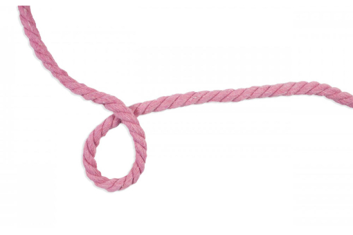 Unifarbiges Kordel in Rosa Bm1114210 Kordel Uni Rosa Kordeln + Schnüre Kordel - Rosa - 8 mm - MeterwareKordel in Rosa