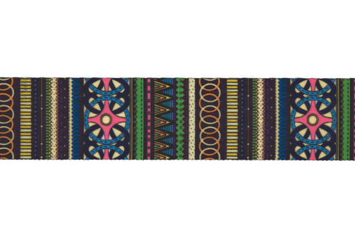 Buntes Band mit Muster  Bm1131002 Ethno Band Version 2 Borten/Bänder Ethno-Band 2 - 40 mm - MeterwareEthno-Band 2