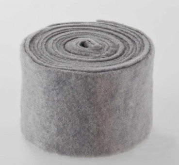 100% Schafwolle, weicher, hochwertiger Filz – ideal zum Basteln, Dekorieren und für kreative Projekte. Bwfz Gr18 Z1 Woll-Filz Wollfilz - 65 cm breit - 5/6 mm GrauWollfilz in verschiedenen Farben