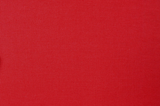 Co6107 Baumwolle Popeline Rot Baumwollstoff Popeline - Uni - Rot - 1,0 Meter Rot