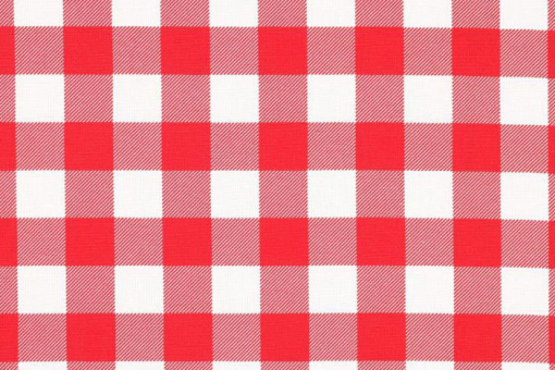Co6655 Canvas Karo Rot Baumwoll-Canvas wasserdicht - Karo - Rot - 1,0 Meter Rot