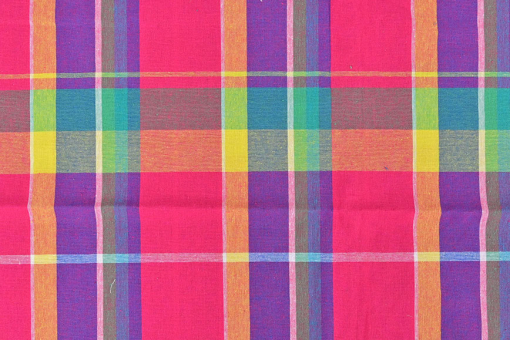 Bunt karierter Stoff aus 100% Baumwolle - perfekt für klassische Kleidungsstücke, Kostüme, Heimdeko und mehr Co6780 Baumwollstoff Karo Karostoffe Karo-Baumwollstoff PippaBaumwollstoff mit buntem Karomuster