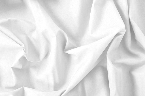 Co6817 Baumwollstoff Ueberbreit Weiss Baumwollstoff - 280 cm - Weiß - 1,0 Meter Weiß
