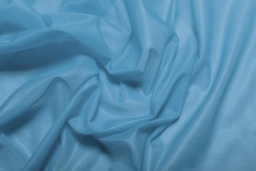 Dekorationsstoff Stretch S4 Hellblau Z1(1)  Futterstoff elastisch - Hellblau - 1,0 Meter Hellblau