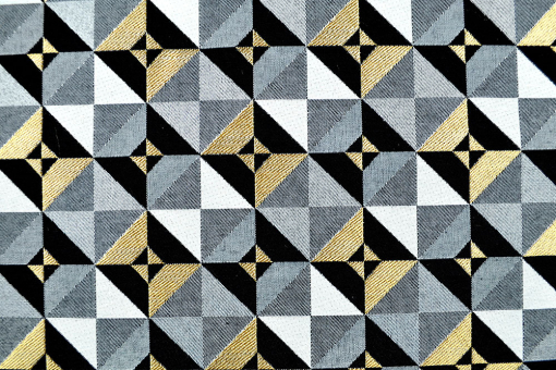 Diamanten sind Ihr bester Freund! Selbstverständlich auch auf Stoffen, wenn sie so edel und fein schimmernd eingewebt sind! Ds2443 Dekostoff Jacquard Raute Dekostoffe Gemustert Luxus-Jacquard - DiamondsJacquardstoff mit glänzendem Rauten-Muster