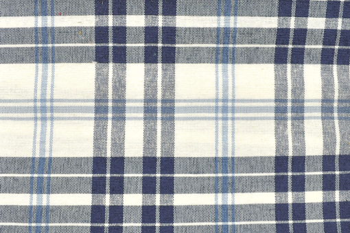 Scotland Feeling für daheim! Überbreiter Stoff aus pflegeleichtem Mischgewebe für Tischdecken, Gardinen, Kissen usw. Ds3274 Dekostoff Ueberbreit Schottenkaro Blau Creme Karo / Schottenkaro Dekostoff Schottenkaro - Maxwell - 280 cmDekostoff mit Schottenkaromuster