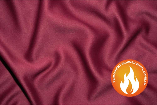 Hochwertiger Satin, mit dauerhafter schwer entflammbarer Ausrüstung. Die Überbreite ist perfekt für Veranstaltung & öffentl. Bereiche Ds5763 Sonderposten NEU Event-Satin Blackout - permanent schwer entflammbar - 300 cm