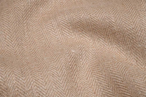 Extrem robuster Jutestoff mit eingewebtem, rustikalem Webmuster Ds6169 Jute Koeper Natur Gartenbau Jute-Köper - NaturJute in Köperbindung
