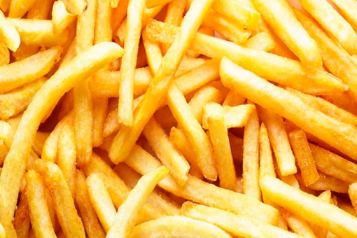 Der Stoff für echte Pommes-Fans – knusprig, kreativ und perfekt für witzige Dekoideen! Ds6297 Dekostoff Fritten Digital-Drucke Dekostoff Premium - Fritten ParadiesDekostoff mit Pommes