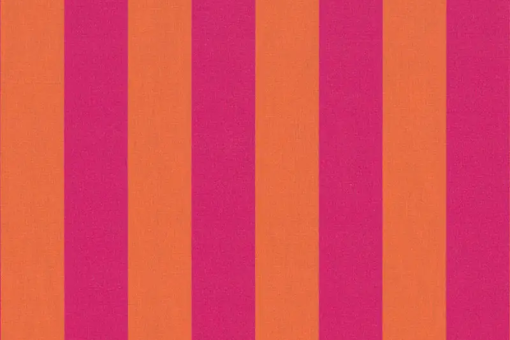 Moderner Dekostoff in Leinenoptik mit breiten Blockstreifen in Pink und Orange – perfekt für sommerliche Wohnideen. Ds6389 Dekostoff Sunsetstripes(1) Dekostoffe Blockstreifen Dekostoff Premium - Sunset StripesDekostoff streifen bunt