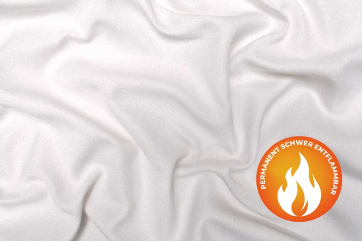 Schallabsorbierendes Akustikgewebe, permanent schwer entflammbar Dw 136 Akustikgewebe Mit Logo Akustikgewebe Akustikgewebe - permanent schwer entflammbar - WeißWeißes Akustikgewebe