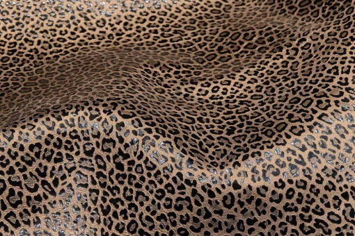Luxuriöses Ziegenleder mit Leopardenprägung – elegant, exotisch und ideal für Accessoires und Designmode El1071 Echtleder Premium Leozahara Echtleder-Stücke Ziegenleder Premium - Leo ZaharaZiegenleder mit Leo Print