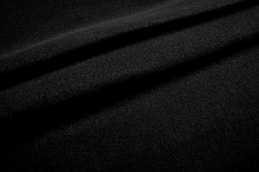 Dicker, hochwertiger Fleece-Stoff mit Anti-Pilling-Ausrüstung Fl5000 Polarfleece Deluxe Schwarz S4y Fleece Polar Fleece deluxe Schwarz