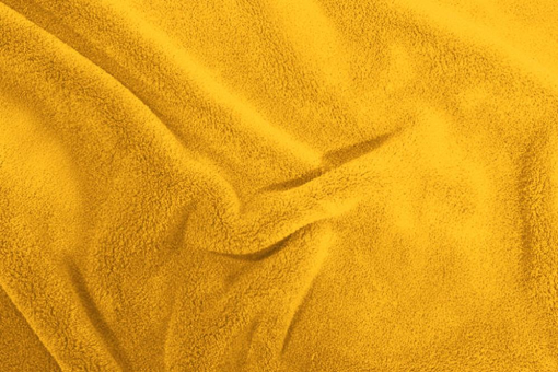 Ein traumhaft kuschelig, weiches Flausch-Erlebnis erwartet Sie hier Fl5002130 Fleece Gelb Z1 Fleece Wellness Fleece GelbSuperweicher Fleece-Stoff in tollen Farben