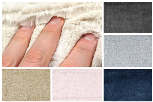 Kuschelig weiches Fell zum absolut fairen Preis - ideal für die unterschiedlichsten Einsatzzwecke!  Fp1088 Fell Imitat Chinchilla Farbtafel(3) Fell-Stoffe Fell-Imitat - Chinchilla - UniFarbtafel für das Fell-Imitat - Chinchilla