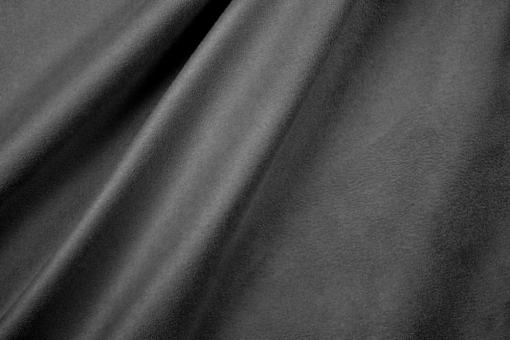 Gg5030970 Grau S4 Z1 Reststücke reduziert Gardinen- und Dekostoff Softvelours - uni - Grau - 2,0 Meter