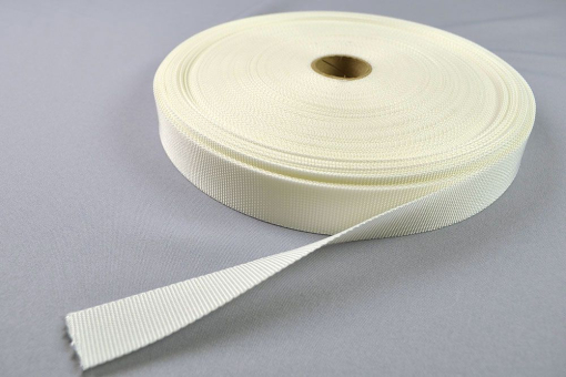 Stabiles Polyester-Gurtband Gurtband Leinwand P1(6) Gurtband Gurtband Leinwandbindung - 25 mm - Meterware