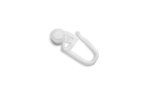 Rollringe in Weiß für Vorhangschiene Gzg1233 Röllchen, Klammern,... GARDINIA Rollringe für Vorhangschiene - 50 Stück - Weiß