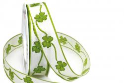 Happiness Haupt P1 Top-Seller Kleeblatt-Band mit Draht 25 mm - 20 m Rolle