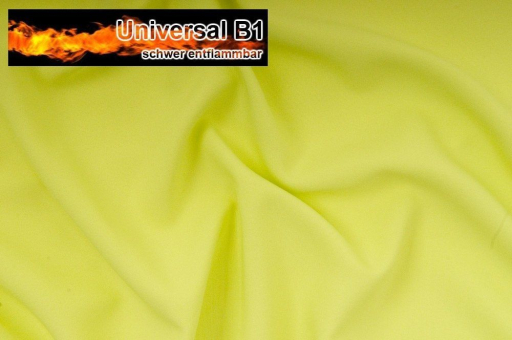 Hellgruen Allroundb1 S4 1000 Z1 Reststücke reduziert Universal Stoff B1 - schwer entflammbar - Hellgrün - 1,0 Meter
