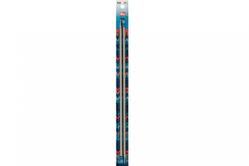Jackenstricknadeln Alu 191468 Z1 Stricknadeln Jackenstricknadeln Prym 35 cm - 5,5 mm Grau ALU