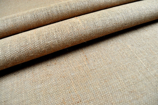 Klassischer, herrlich natürlicher Jutestoff mit selbstklebender Rückseite - ungemein praktisch! Jute (1) Jute Jute - 100 cm - SelbstklebendSelbstklebende Jute