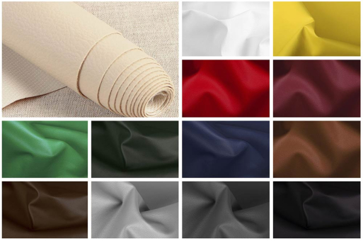 Hochwertiges Stück eines Lederimitats, das über 70.000 Scheuertouren standhält - perfekt für Taschen, Polster robuste Kleidungsstücke ... Kl1166 Kunstleder Stueck S4 Taschenstoffe Kunstleder-Stück Karat - 140 x 50 cmKunstleder in verschiedenen Farben