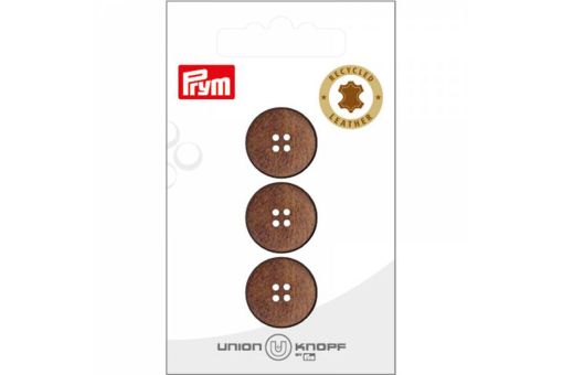 Kn1036 Uni Knöpfe Lederknöpfe - 18 mm