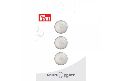 Kn1056 Knöpfe Knöpfe - Silber - Uni - 15 mm