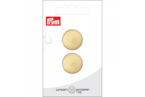 Kn1063 Uni Knöpfe Knöpfe - Gold - 20 mm