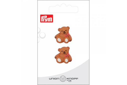 Kn1081 Knöpfe Knöpfe - Teddybären - 19 mm
