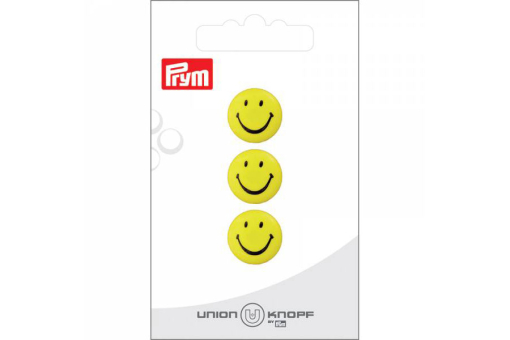 Kn1082 Knöpfe Knöpfe - Smiley - 15 mm