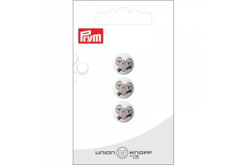 Kn1083 Knöpfe Knöpfe - Mäuse - 12 mm