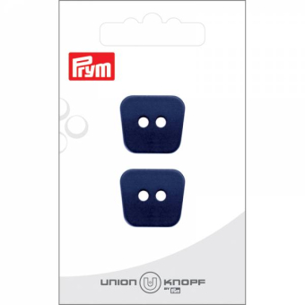 Eckige Knöpfe - Durchmesser: 20 mm  Kn1108 Knöpfe Knöpfe - Eckig - Marineblau - 20 mm